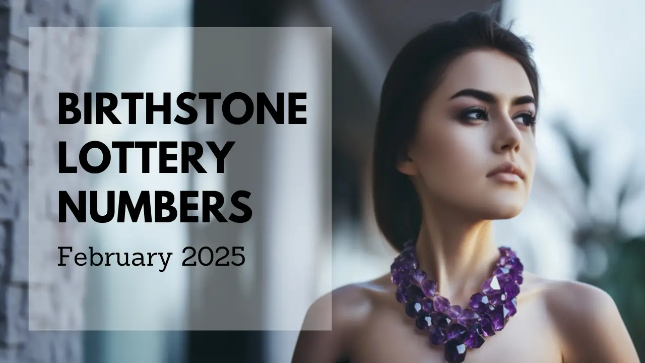 Birthstone Lottery Numbers