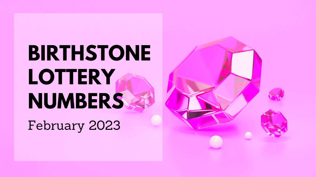 Birthstone Lottery Numbers For January 2023