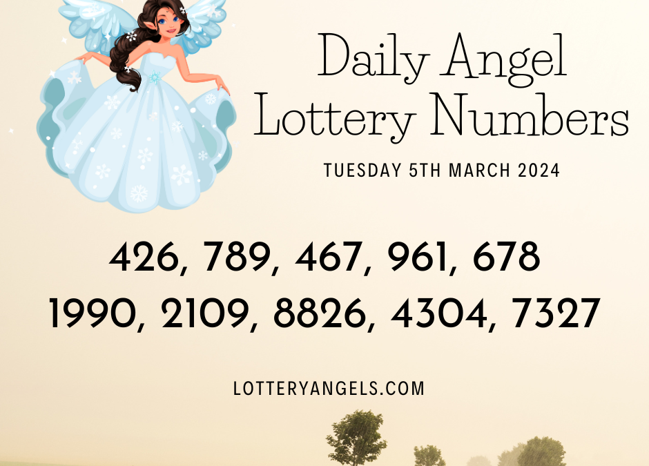 Daily Lucky Lottery Numbers for Tuesday the 5th March 2024