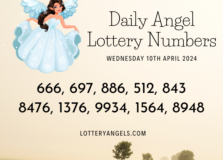 Daily Lucky Lottery Numbers for Wednesday the 10th April 2024