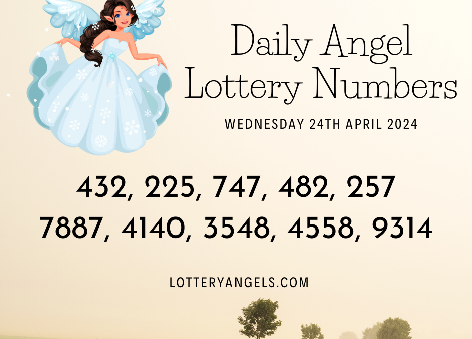 Daily Lucky Lottery Numbers for Wednesday the 24th April 2024