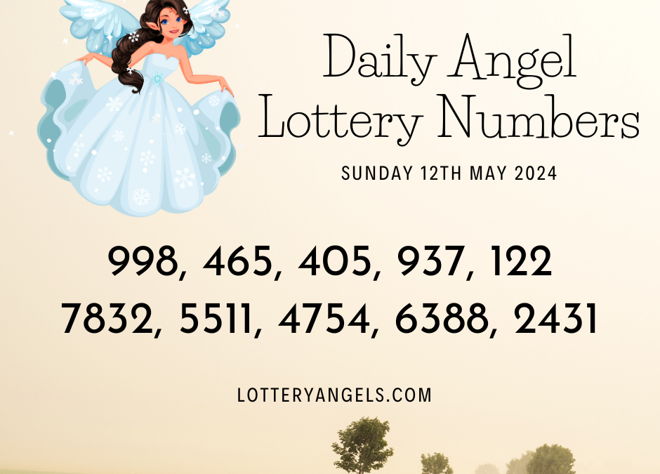 Daily Lucky Lottery Numbers for Sunday the 12th May 2024