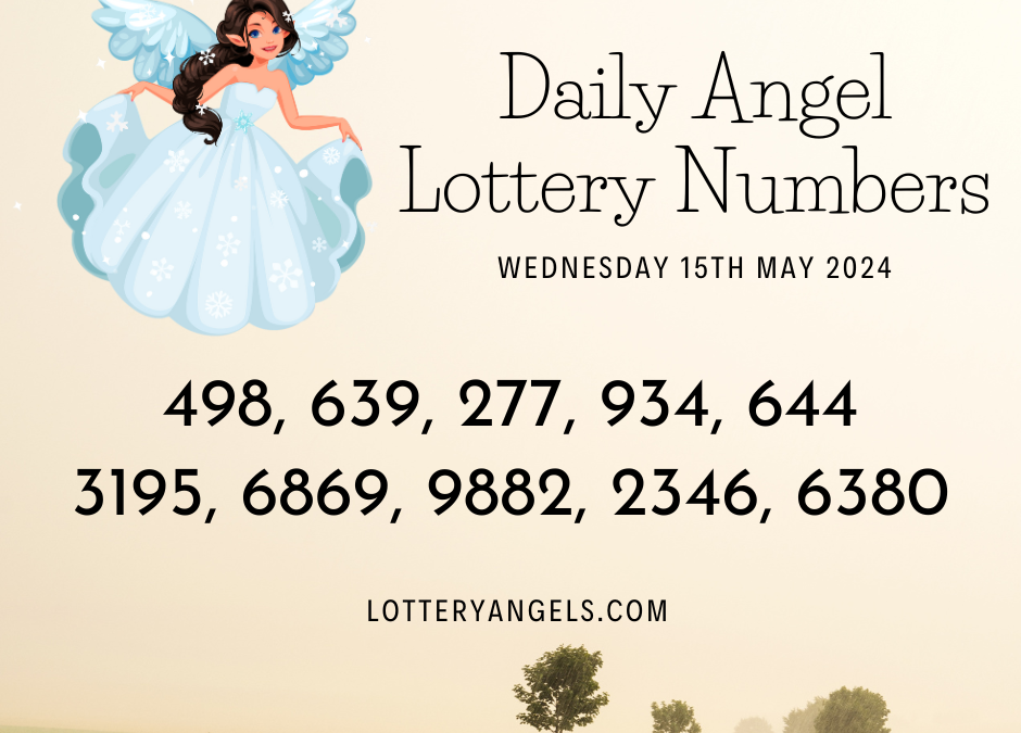 Daily Lucky Lottery Numbers for Wednesday the 15th May 2024