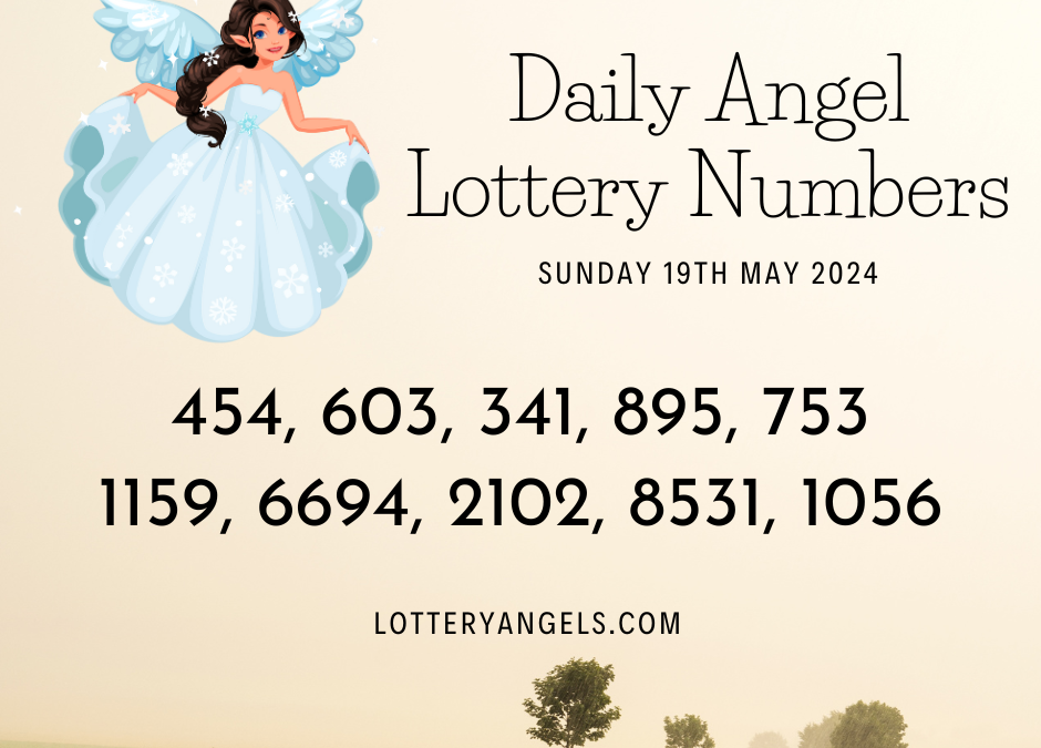 Daily Lucky Lottery Numbers for Sunday the 19th May 2024