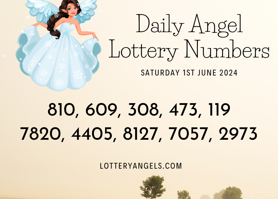 Daily Lucky Lottery Numbers for Saturday the 1st June 2024