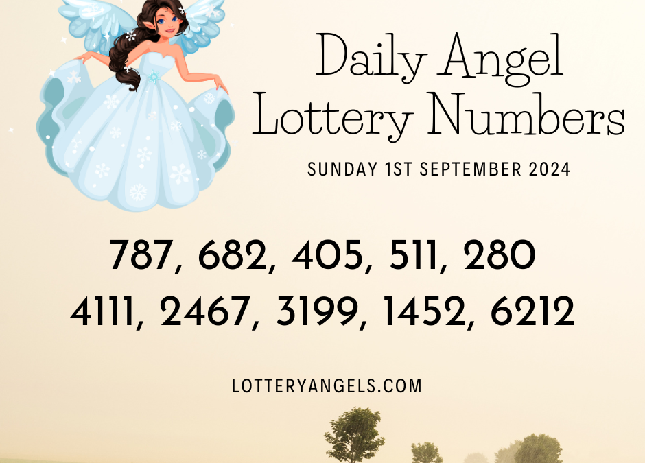 Daily Lucky Lottery Numbers for Sunday the 1st September 2024