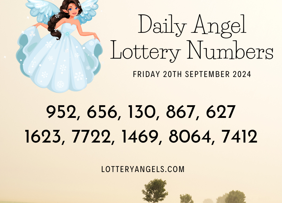 Daily Lucky Lottery Numbers for Tuesday the 20th August 2024