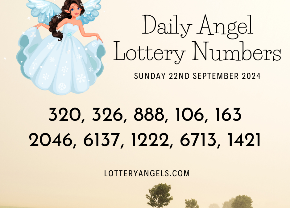 Daily Lucky Lottery Numbers for Thursday the 22nd August 2024