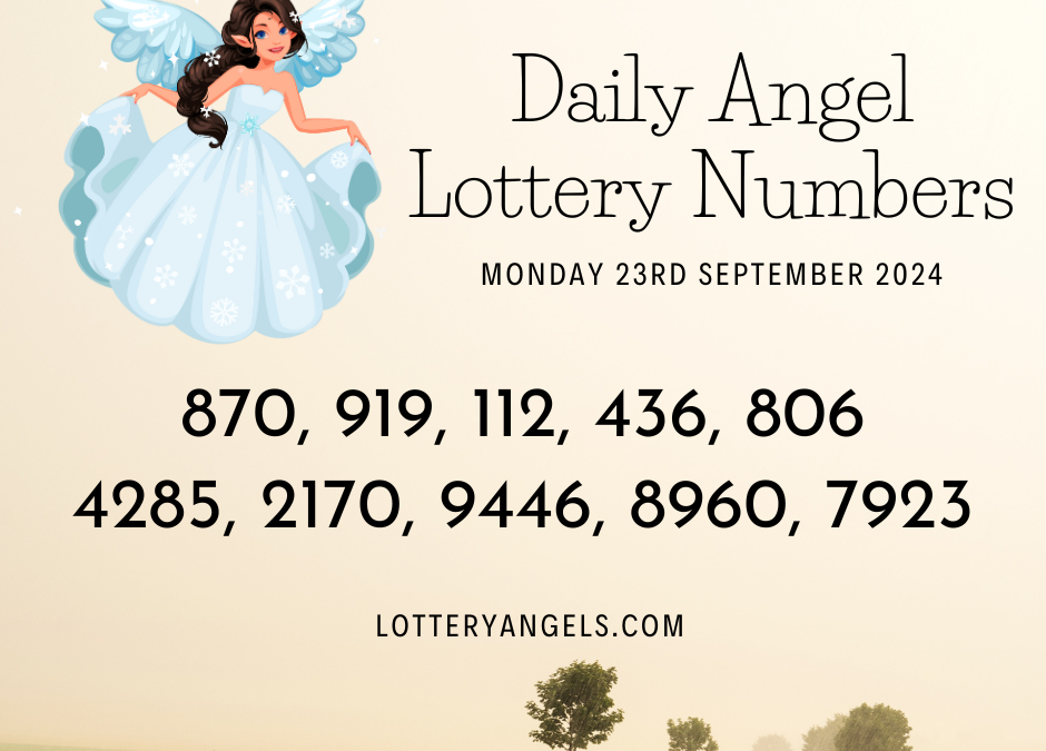 Daily Lucky Lottery Numbers for Friday the 23rd August 2024