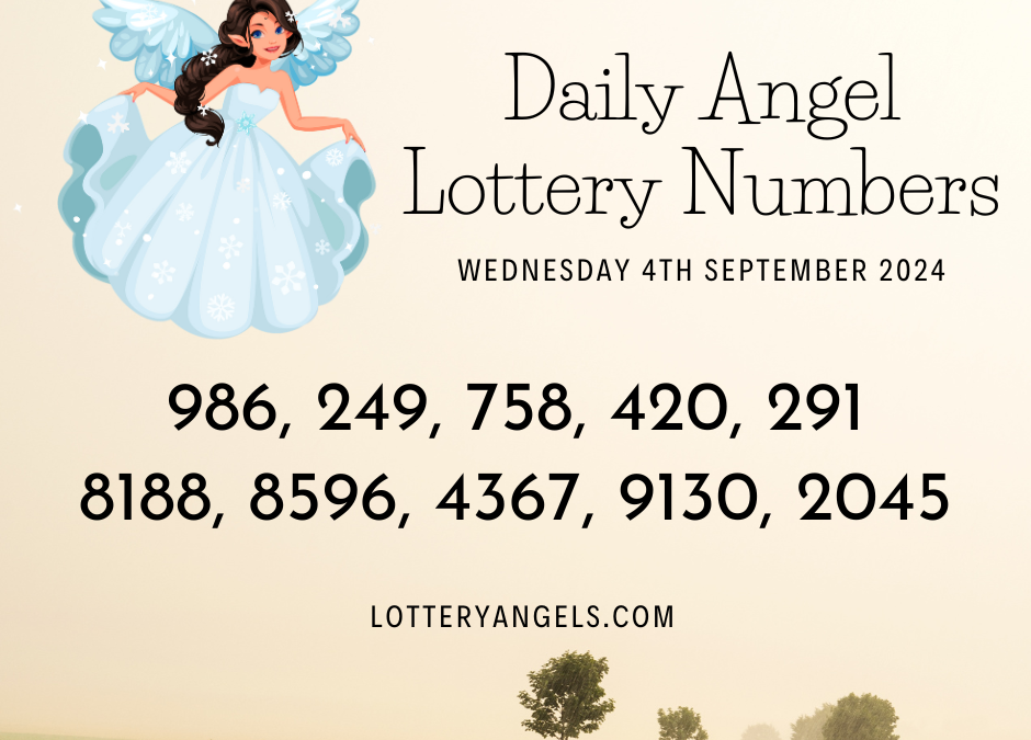 Daily Lucky Lottery Numbers for Wednesday the 4th September 2024